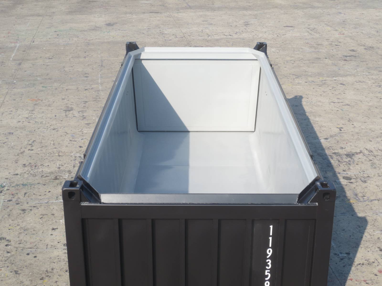 Contenedor marítimo 20′ Half Height 1,8 m – Open Top, nuevo