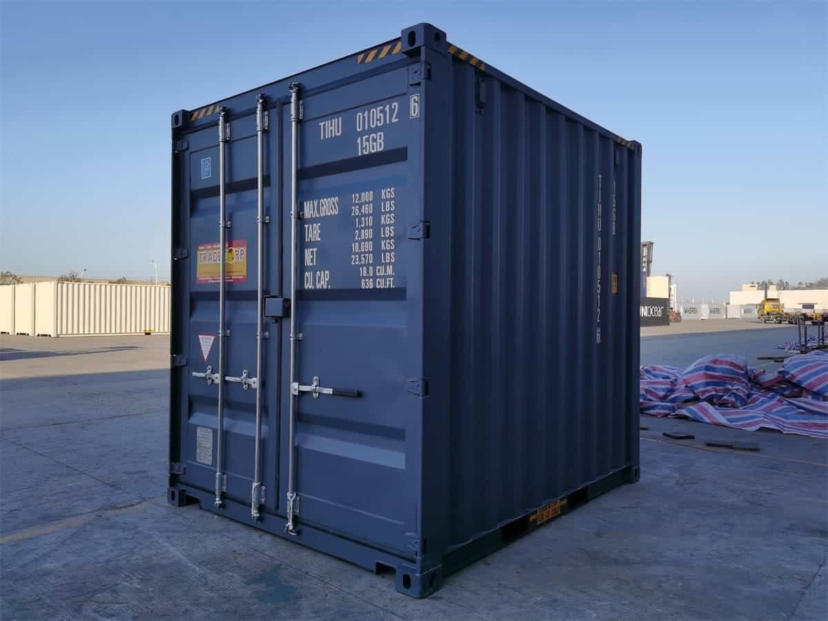 Contenedor marítimo 10′ High Cube – Nuevo