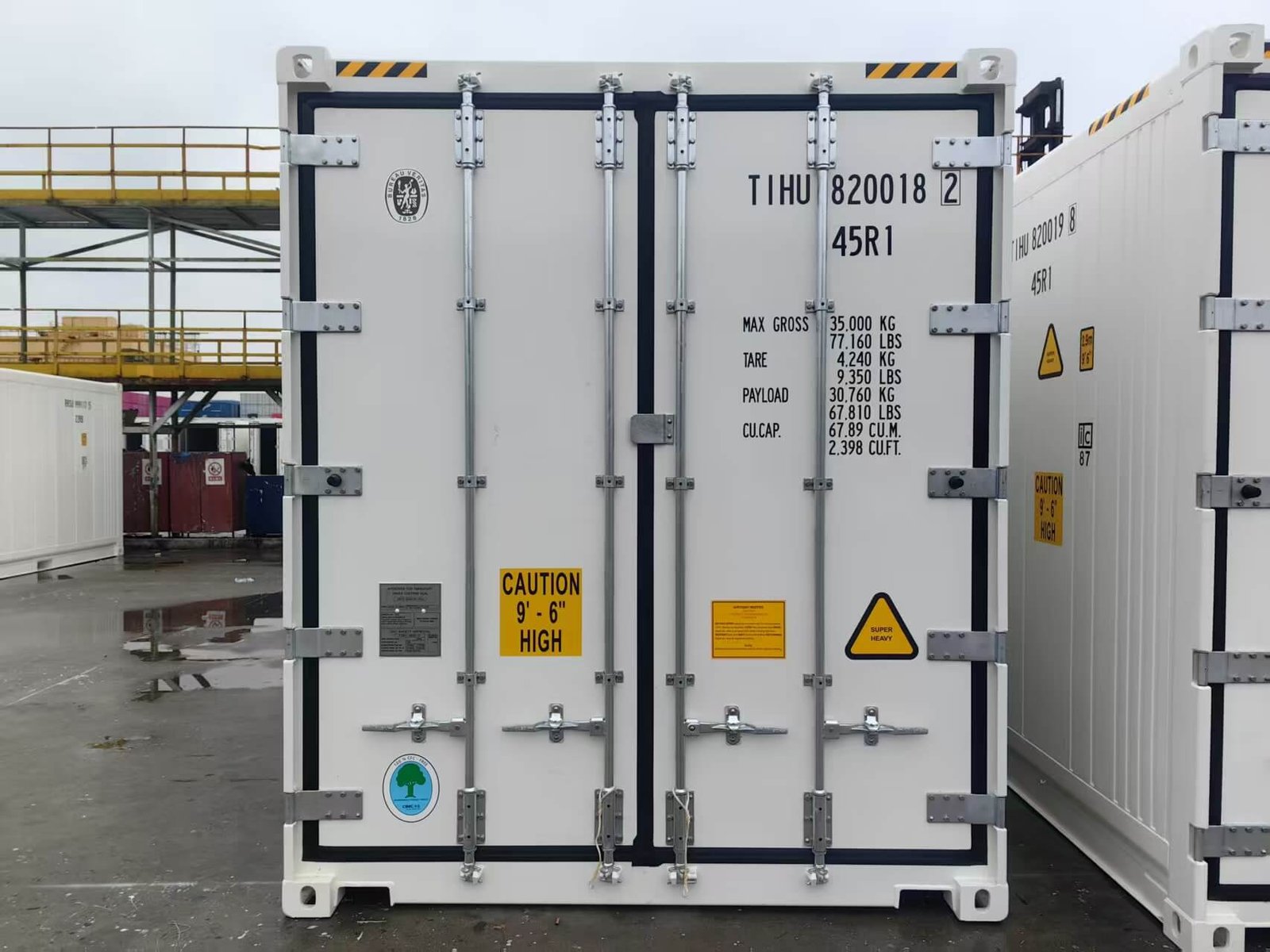 Contenedor Reefer 40′ – Thermo King CFF, nuevo