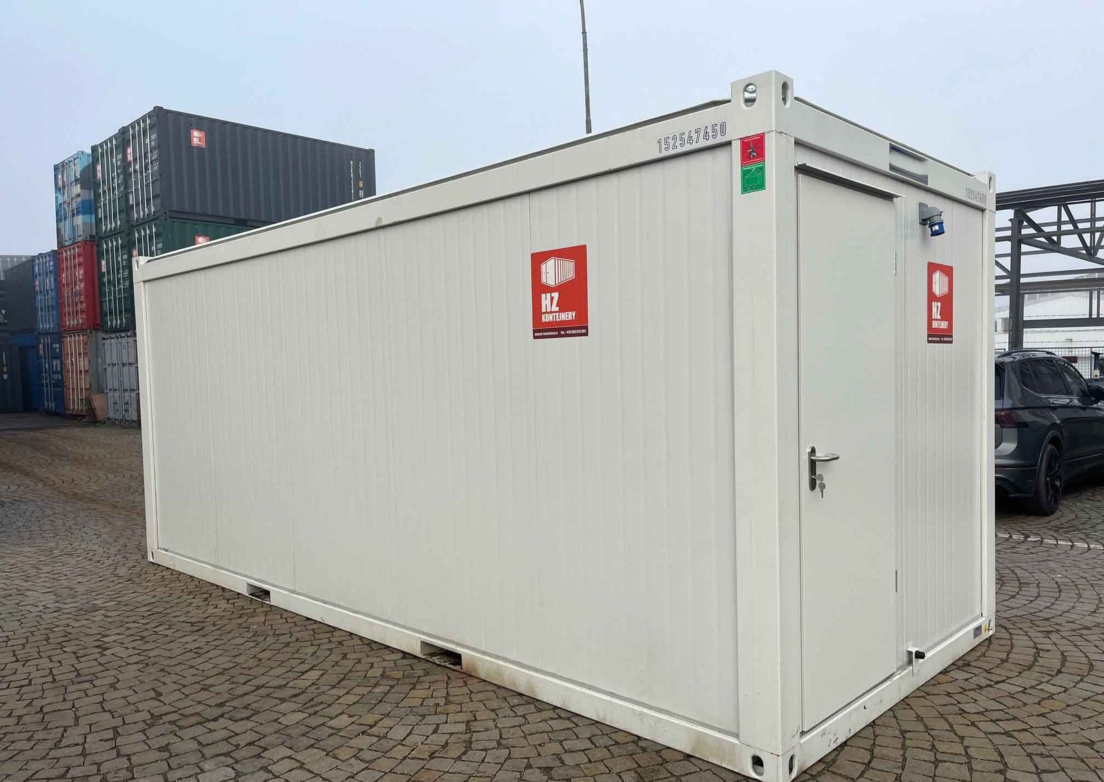 Contenedor de obra 20′ – Oficina de obra HZKU 152 547 450